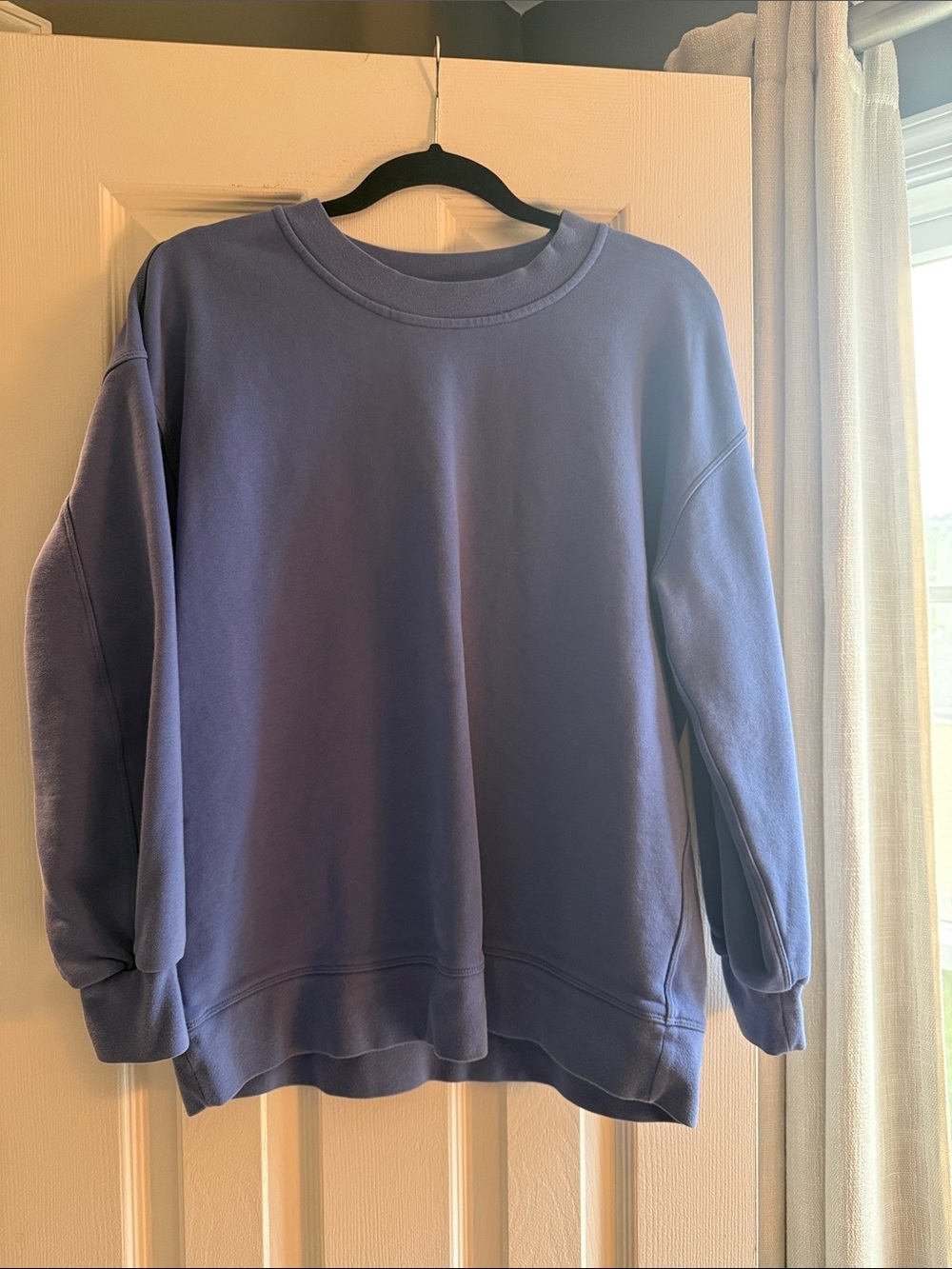 Lululemon perfectly oversized crew size 4 wild indigo